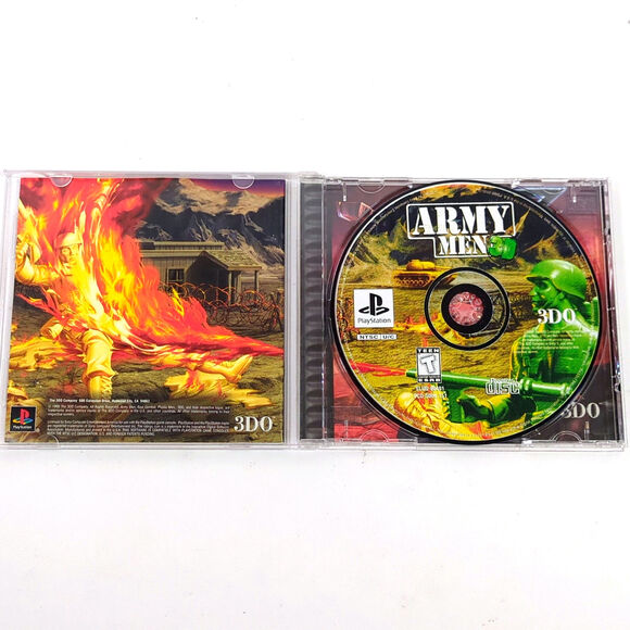 Army Men 3D PS1 Game Complete CIB 3DO 1999 Shooter Sony PlayStation 1 - Picture 3 of 3